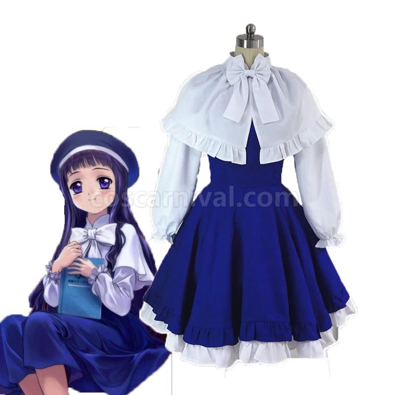 Cardcaptor Sakura Tomoyo Daidouji Singer Blue Dress Custom Cosplays