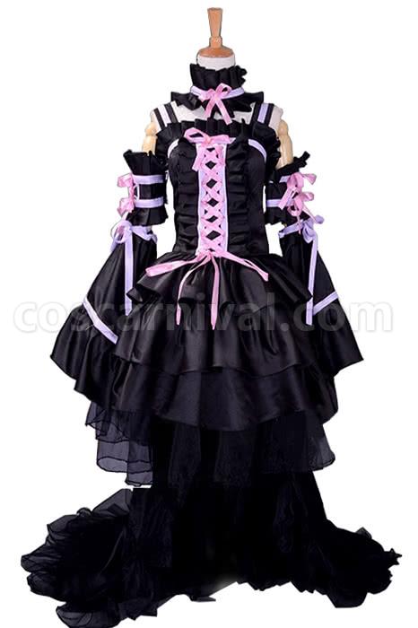 Chobits Black Princess Full Dress Cosplay