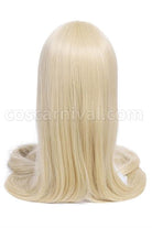 chobits chii supper long straight beige blonde wigs cosplays