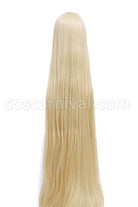 chobits chii supper long straight beige blonde wigs cosplays