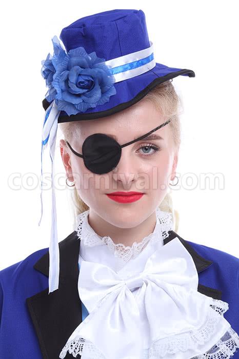 Ciel Phantomhive blue uniform with special design Custom Cosplay Costume