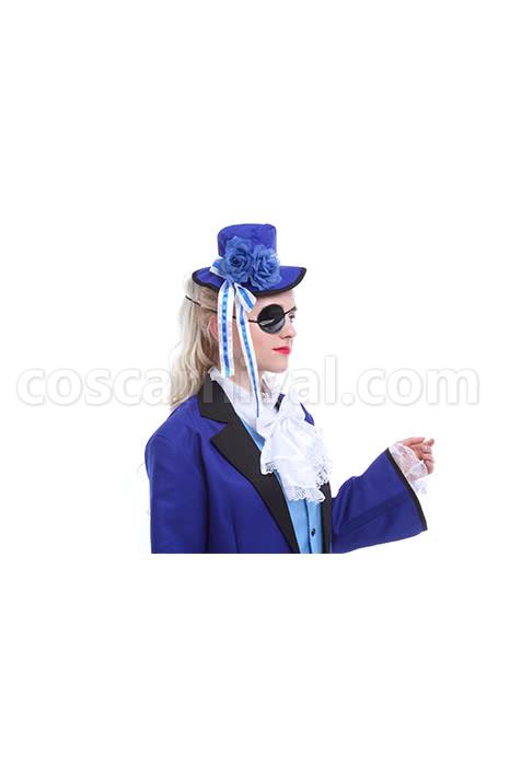 Ciel Phantomhive blue uniform with special design Custom Cosplay Costume