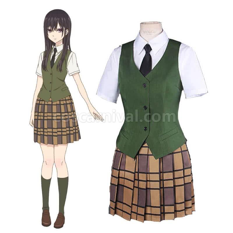 Citrus Mei Aihara Uniform Dress Cosplay Costume coscarnival