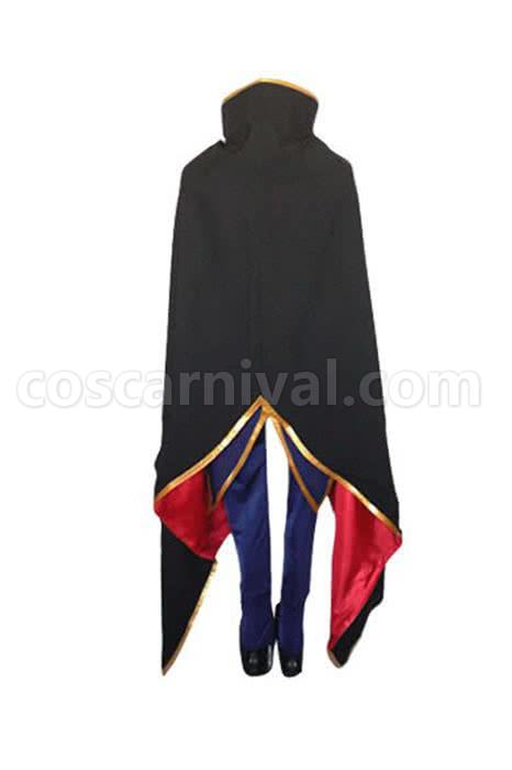 Code Geass Lelouch of Britannia Zero Custom Cosplay Costume