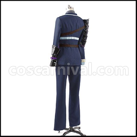 Touken Ranbu Wakizashi Danshi Honebami Toushirou Cosplay Costume coscarnival - Side Profile