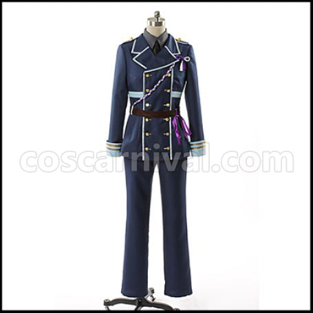 Touken Ranbu Wakizashi Danshi Honebami Toushirou Cosplay Costume coscarnival - Detail Close-up