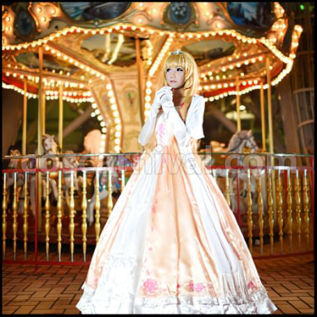 Amagi Brilliant Park Latifa Fleuranza Cosplay Costume coscarnival - Front View