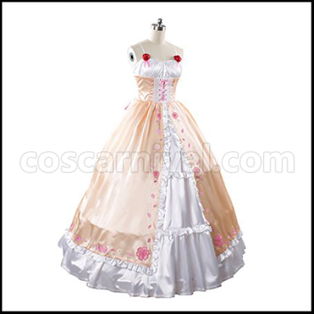 Amagi Brilliant Park Latifa Fleuranza Cosplay Costume coscarnival - Hem Detail