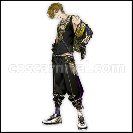 Paradox Live Burai Kan Kuzuryuu Tomoo Cosplay Costume coscarnival - Front View