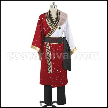 Ensemble Stars! Akatsuki Keito Hasumi Cosplay Costume coscarnival - Front View