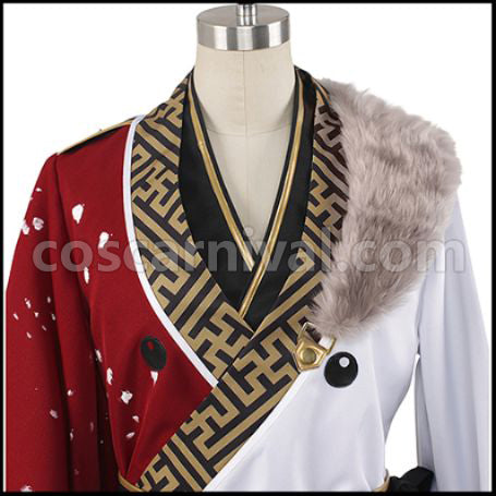 Ensemble Stars! Akatsuki Keito Hasumi Cosplay Costume coscarnival - Collar Design