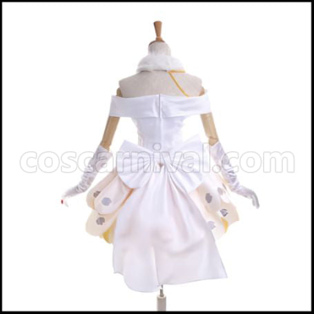 Love Live! School Festival Wedding Dress Edition SR After Awakening Maki Nishikino Cosplay Costume coscarnival - Side Profile