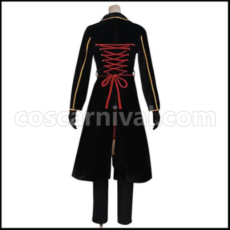 Touken Ranbu Musical Part 2 Live Costume Sanbyaku Nen no Komoriuta Ookurikara Cosplay Costume coscarnival - Back View