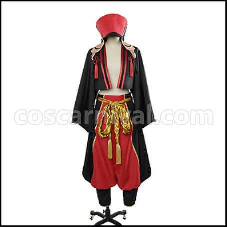 Laughing Under the Clouds Kumou Chuutarou Cosplay Costume coscarnival - Front View