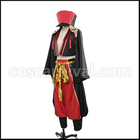 Laughing Under the Clouds Kumou Chuutarou Cosplay Costume coscarnival - Side Profile