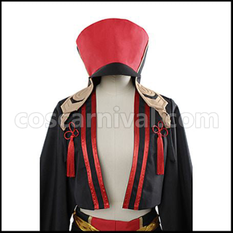 Laughing Under the Clouds Kumou Chuutarou Cosplay Costume coscarnival - Hem Detail