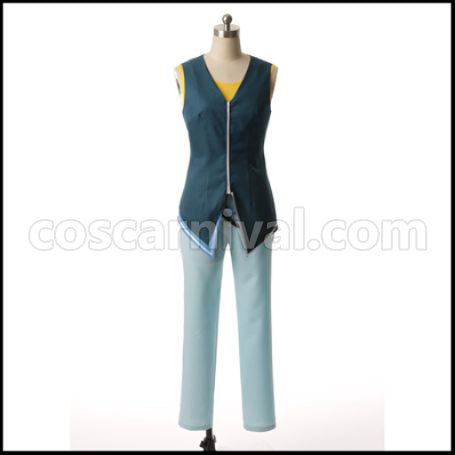 Tsukiuta. Six Gravity May Satsuki Aoi Cosplay Costume coscarnival - Collar Design