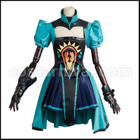 [Fate/Grand Order Costume] Fate/Apocrypha Red Archer Atalante Cosplay Costume coscarnival - Front View