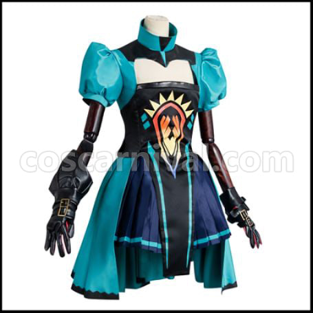 [Fate/Grand Order Costume] Fate/Apocrypha Red Archer Atalante Cosplay Costume coscarnival - Back View