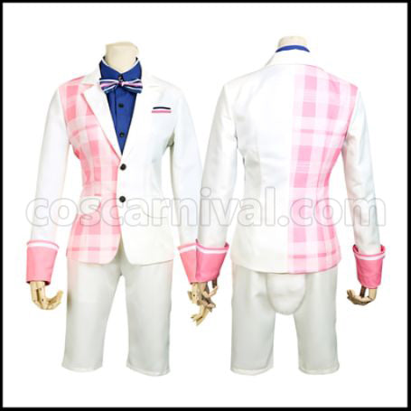 A3! Youth Alice in Wonderland Minagi Tsuzuru Cosplay Costume coscarnival - Back View