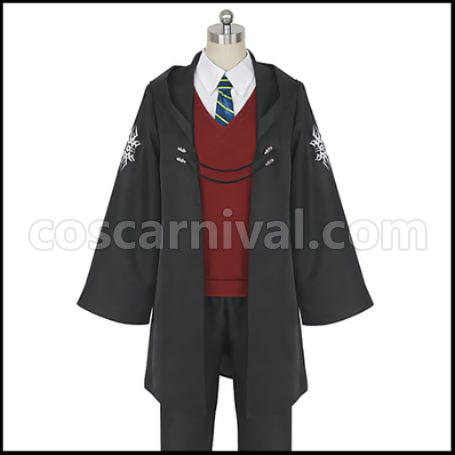 [Fate/Grand Order Costume] Fate/Grand Order Male Protagonist Mage's Association Uniform Cosplay Costume coscarnival - Front View