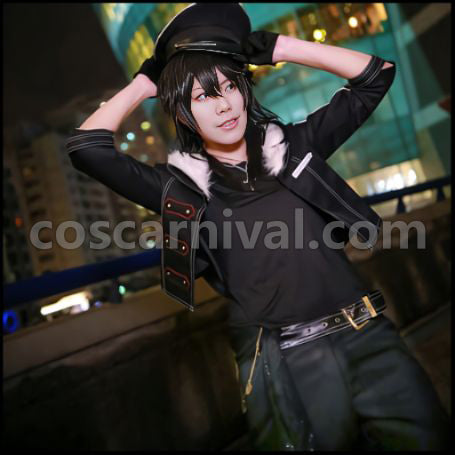 Ensemble Stars! UNDEAD Rei Sakuma Cosplay Costume coscarnival - Side Profile