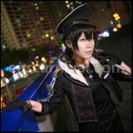 Ensemble Stars! UNDEAD Rei Sakuma Cosplay Costume coscarnival - Collar Design
