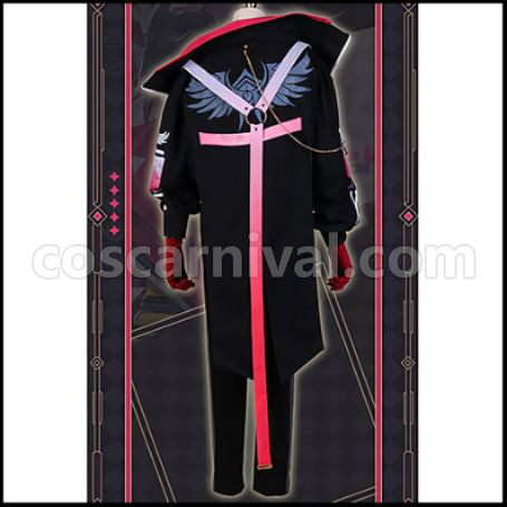 [Nijisanji Costume] Nijisanji VTuber Watarai Hibari Cosplay Costume coscarnival - Detail Close-up