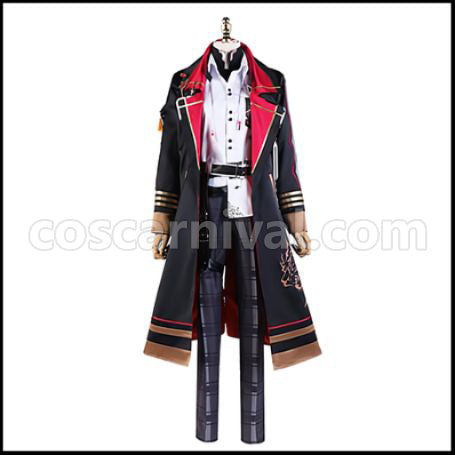 Nijisanji VTuber Ver Vermillion Cosplay Costume coscarnival - Front View