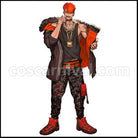 Paradox Live Gokuluck Tosa Ryouga Cosplay Costume coscarnival - Front View