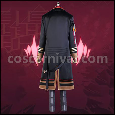 Nijisanji VTuber Ver Vermillion Cosplay Costume coscarnival - Side Profile