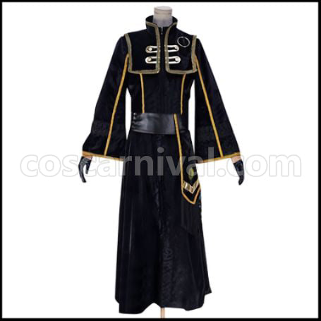 Touken Ranbu Musical Part 2 Sanbyaku Nen no Komoriuta Ishikirimaru Coat Cosplay Costume coscarnival - Front View