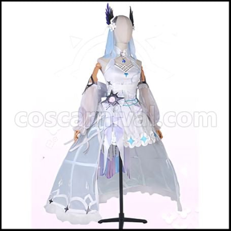 [Nijisanji Costume] Nijisanji VTuber Enna Alouette Cosplay Costume coscarnival - Back View