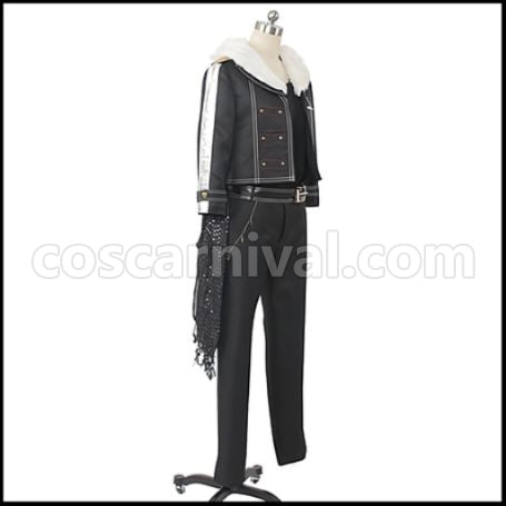 Ensemble Stars! UNDEAD Kaoru Hakaze Cosplay Costume UNDEAD Koga Oogami Cosplay Costume coscarnival - Back View