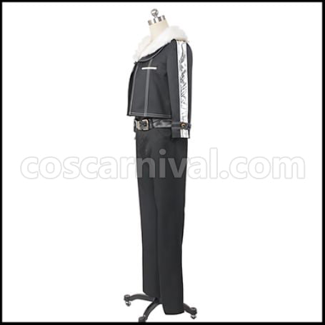 Ensemble Stars! UNDEAD Kaoru Hakaze Cosplay Costume UNDEAD Koga Oogami Cosplay Costume coscarnival - Side Profile
