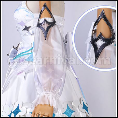 [Nijisanji Costume] Nijisanji VTuber Enna Alouette Cosplay Costume coscarnival - Hem Detail