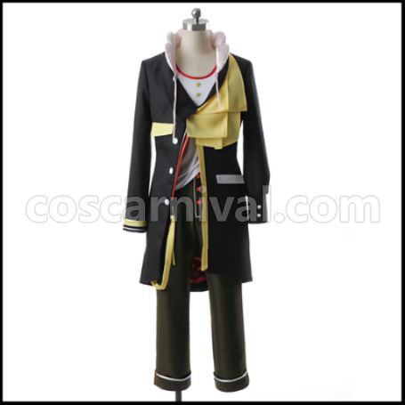 Tsukiuta. Six Gravity December Shiwasu Kakeru Cosplay Costume coscarnival - Front View
