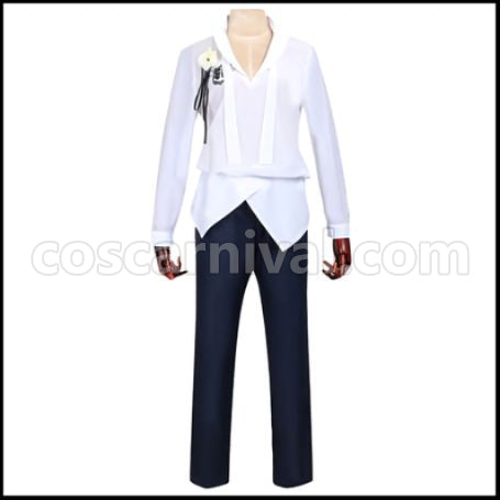 A3! Winter Group Tsukioka Tsumugi Cosplay Costume Ver2 coscarnival - Side Profile