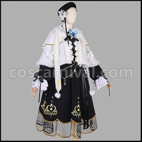 [Nijisanji Costume] Nijisanji VTuber Amamiya Kokoro (Amamiya Kokoro) Cosplay Costume coscarnival - Back View