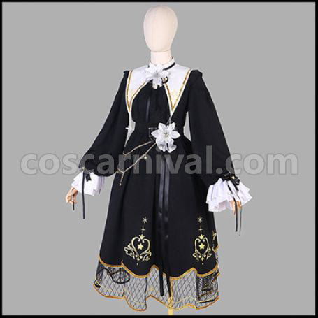 [Nijisanji Costume] Nijisanji VTuber Amamiya Kokoro (Amamiya Kokoro) Cosplay Costume coscarnival - Detail Close-up