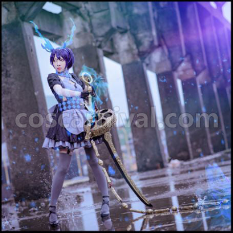 SINoALICE Bondage Alice Cosplay Costume coscarnival - Material Texture