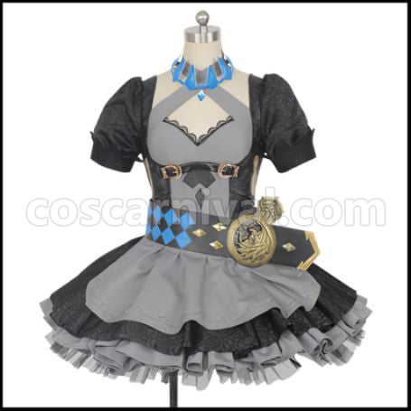 SINoALICE Bondage Alice Cosplay Costume coscarnival - Color and Pattern