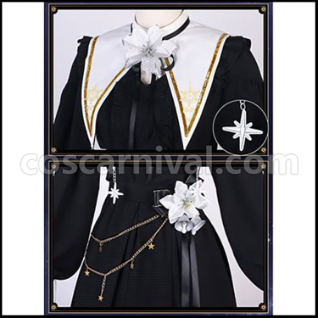 [Nijisanji Costume] Nijisanji VTuber Amamiya Kokoro (Amamiya Kokoro) Cosplay Costume coscarnival - Cuff Style