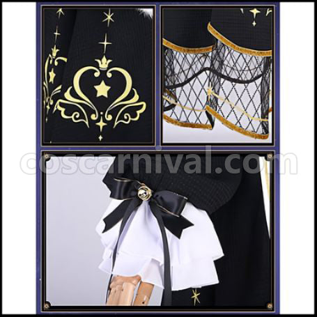 [Nijisanji Costume] Nijisanji VTuber Amamiya Kokoro (Amamiya Kokoro) Cosplay Costume coscarnival - Hem Detail