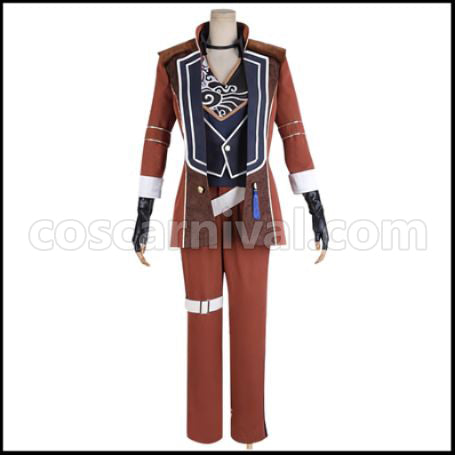Touken Ranbu Musical Part 2 Yui no Hibiki Hajimari no Oto Mutsunokami Yoshiyuki Cosplay Costume coscarnival - Detail Close-up