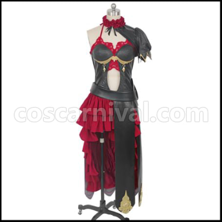 SINoALICE Depravity Cinderella Cosplay Costume coscarnival - Front View