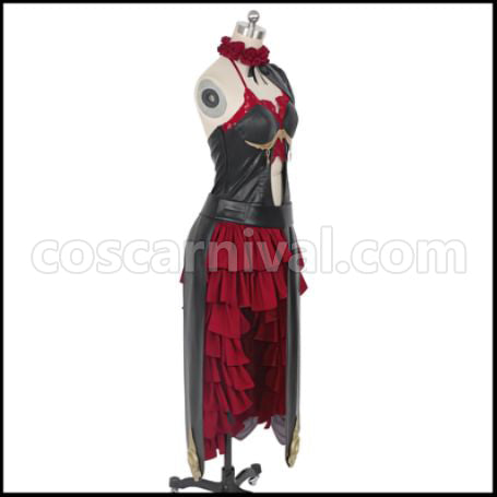 SINoALICE Depravity Cinderella Cosplay Costume coscarnival - Back View