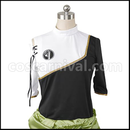 Touken Ranbu Ootachi Swordsman Ishikirimaru Cosplay Costume VER2 coscarnival - Collar Design