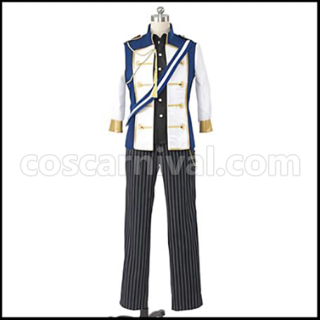 Ensemble Stars! Arashi Narukami Cosplay Costume coscarnival - Front View