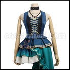 BanG Dream! Minato Yukina Roselia 5th Single Opera of the Wasteland Cosplay Costume coscarnival - Collar Design